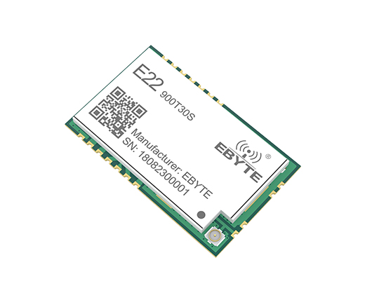 SX1262芯片方案低功耗LoRa無線串口模塊E22-900T30S