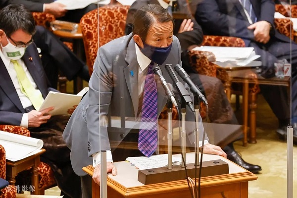 日本副首相兼財(cái)務(wù)大臣麻生太郎表示核廢水能喝？.webp