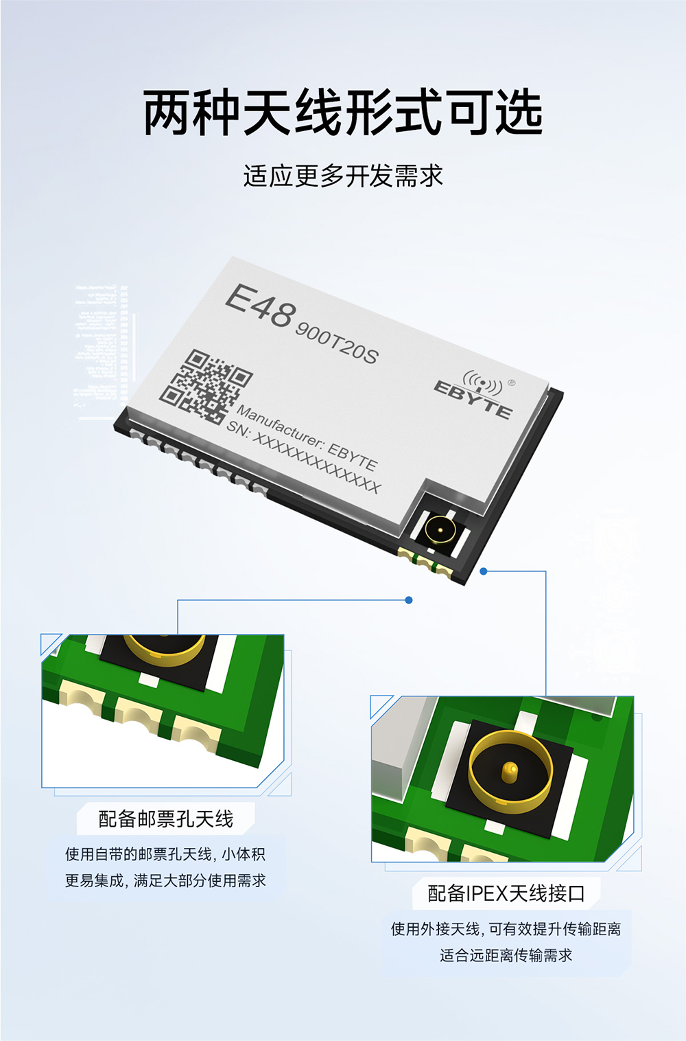 E48-900T20S 無(wú)線(xiàn)數(shù)傳模塊 (14)