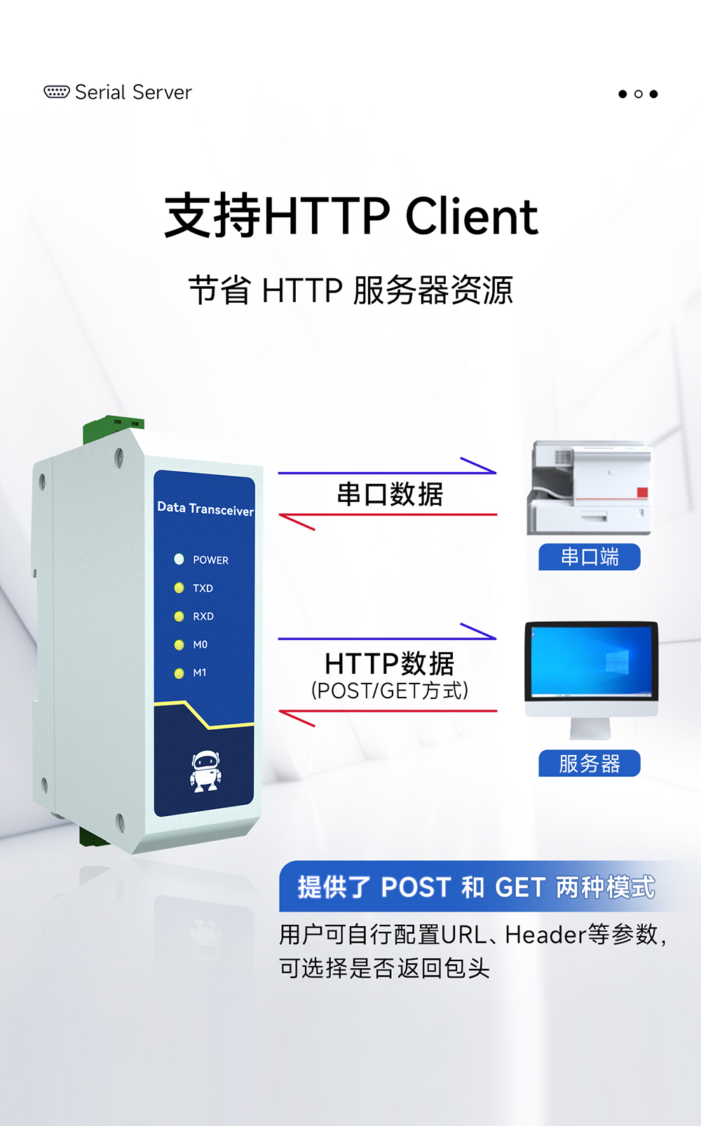 NE2-D11A RS485轉以太網單串口服務器 (14)