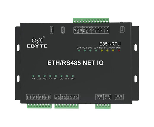 RS485接口12路數(shù)字量輸入輸出的RTU網(wǎng)絡(luò)IO控制器