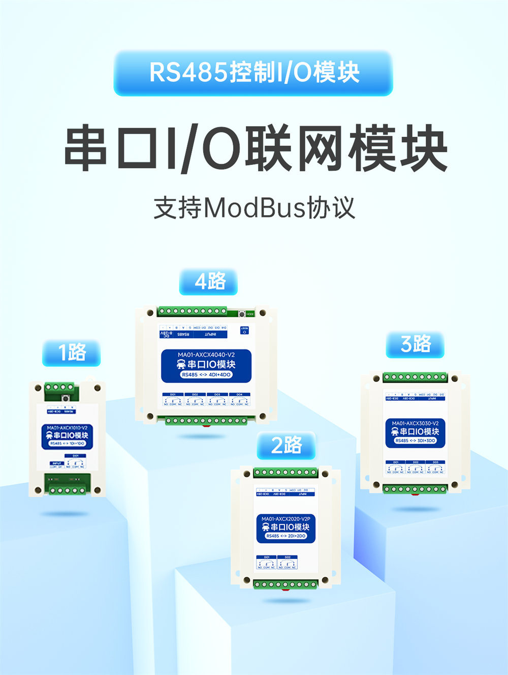 MA01-V2系列采集控制遠(yuǎn)程IO模塊簡(jiǎn)介 (1)
