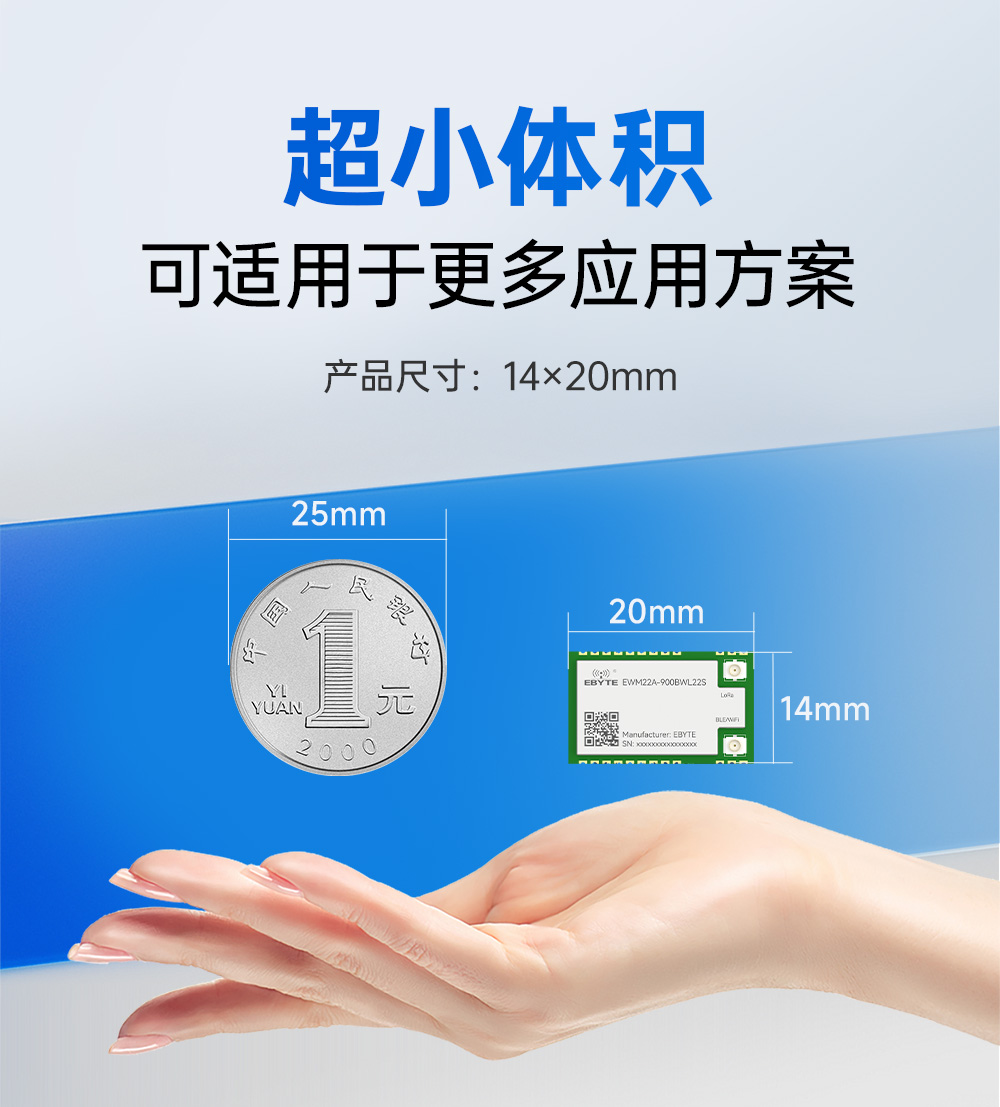 900頻段藍(lán)牙、WiFi、LoRa多合一無線模塊 (11)